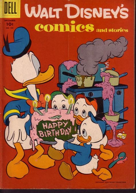 Walt Disneys Comics And Stories 195 Donald Duck Barks Vg Comic Books