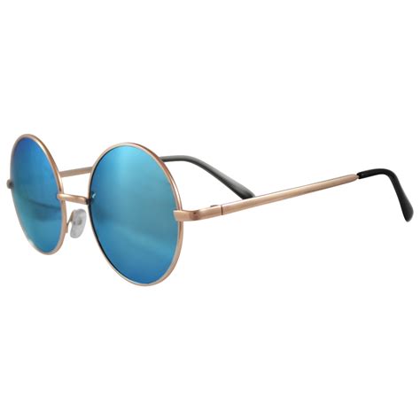 Circle Blue Sunglasses