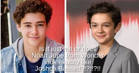 Ok Is It Just Me Or Does Noah Jupe From Wonder Look Exactly Like Joshua