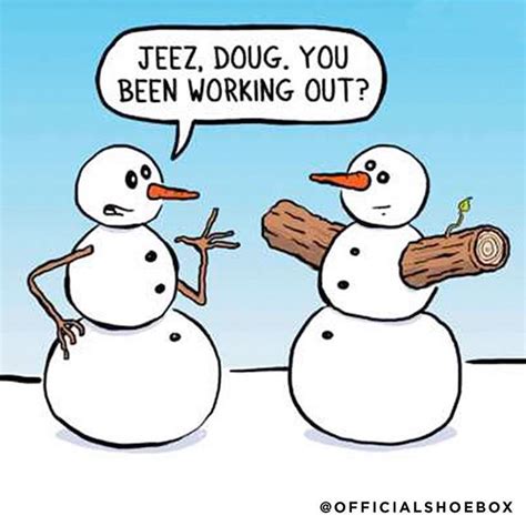 Winter Jokes From Shoebox Click Through For More Hilarious Cartoons