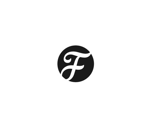 Logo Keren Simple Huruf F - Logo Design