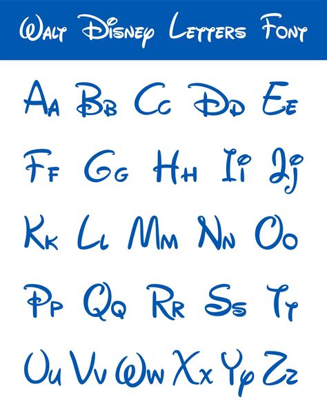 Best Images Of Disney Printable Letters Disney Font Alphabet Letters Disney Font Letter