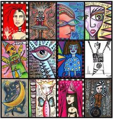 See more ideas about artist trading cards, cards, atc cards. Technique Artist Trading Cards - Silver Creek Art