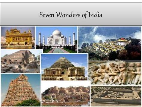 Seven Wonders Of India