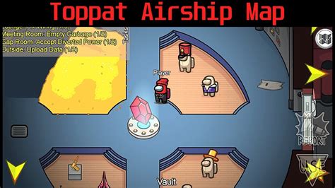 Among Us Exploring The New Toppat Airship From Henry Stickmin