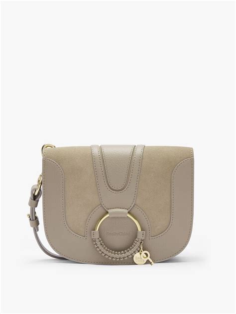 See By Chloe Hana Medium Suede Leather Crossbody Bag Cross Body Bags