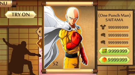 Shadow Fight 2 The Most Powerful Saitama One Punch Man Master Gamer