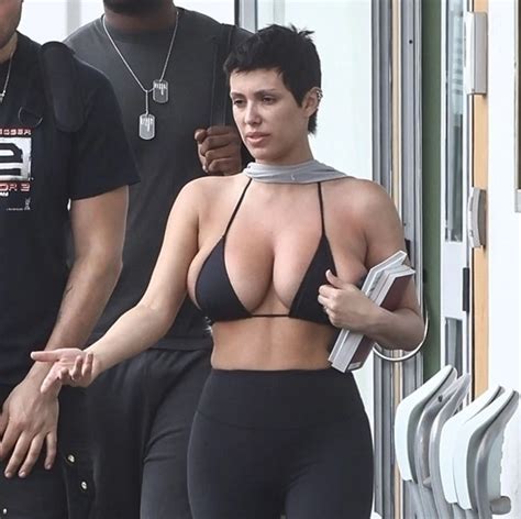 Kanye West S Wife Bianca Censori Turns Heads In A Very Revealing
