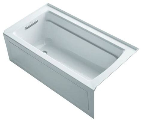 The whirlpool consists of the following components: KOHLER Bathtubs Archer 5 ft. Whirlpool Tub in White K-1122 ...