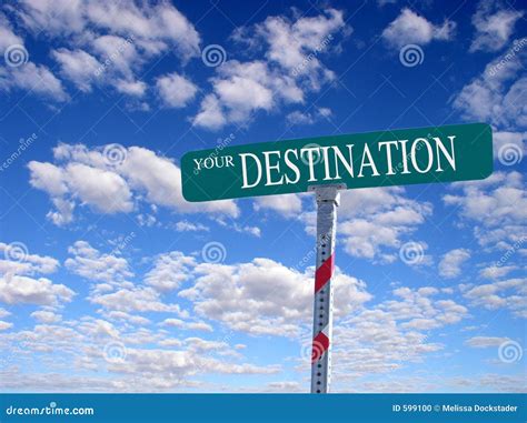 Your Destination Stock Photo Image 599100