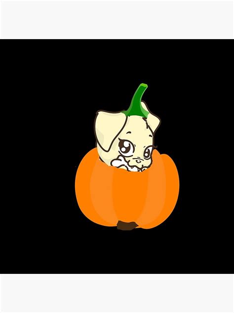 Halloween Dog Meme Pumpkin Wearing Photographic Print By Ferassso