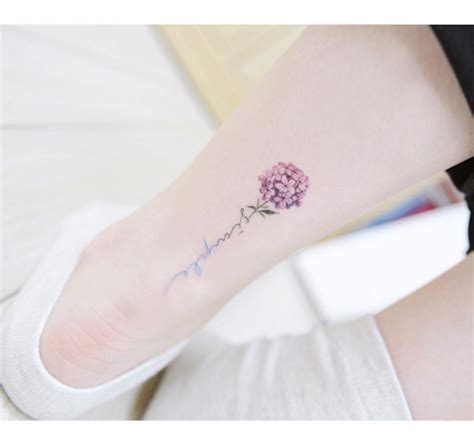 16 Delicate Flower Tattoos Just In Time For Your New Spring Ink Ankle Tattoos For Women