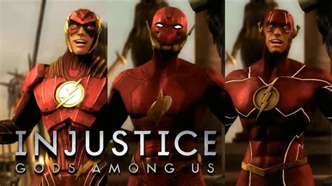 Injustice Gods Among Us Demo Trailer Flash Skin Youtube