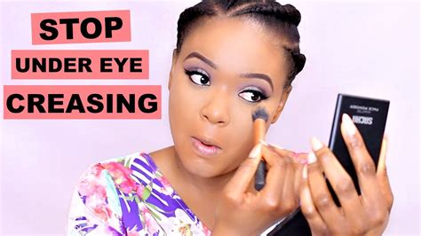 How To Stop Concealer From Creasing Under Eye Omabelletv Youtube