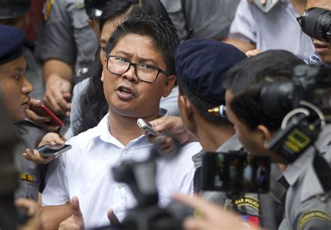 Myanmar Court Sentences Reuters Reporters To 7 Years In Jail