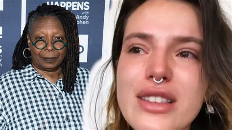 Bella Thorne In Tears Over Whoopi Goldbergs Response To Leaking Her Nude Pics Entertainment