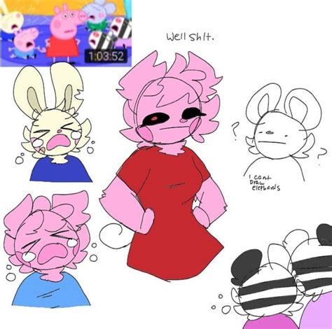 Pin By Blueyshark On ᴘɪɢɢʏ Pig Character Piggy Cute Anime Chibi