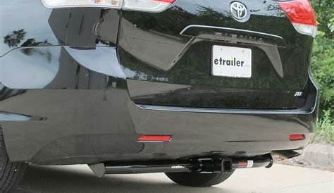 trailer hitch for 2011 toyota sienna