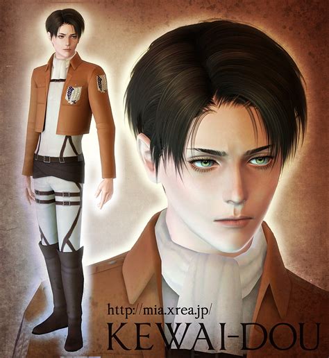 Middle Parth Hairstyle For Boys Levi By Kewai Dou Sims 3 Hairs