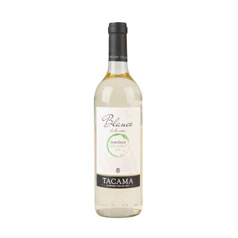 Rene barbier vino blanco seco d.o. Vino TACAMA Blanco de la viña Semi seco Botella 750Ml ...