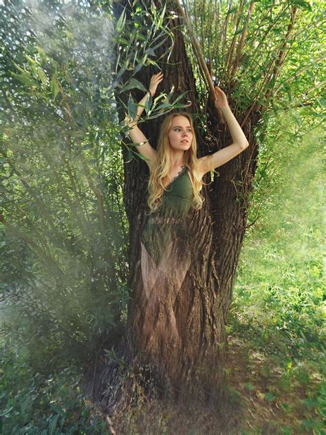 Dryad the spirit of the forest Дриада душа леса Dryads Forest spirit Forest