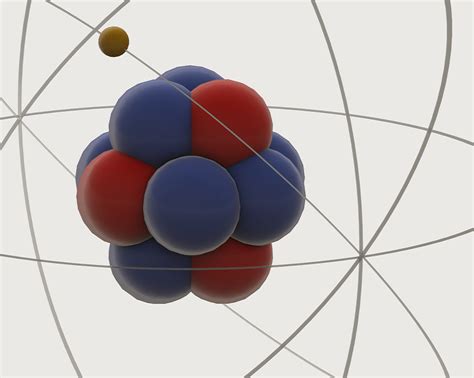 3d Model Rutherfords Atomic Model Vr Ar Low Poly Cgtrader