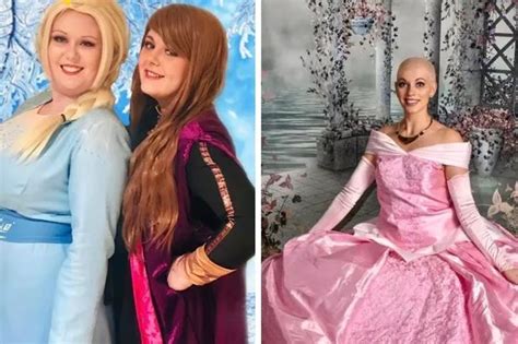 Princesses Go Bald For The First Time To Show Children In Hospital They