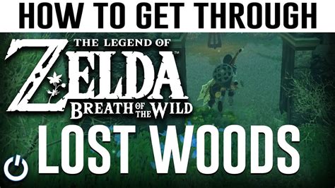 How To Get Through The Lost Woods Zelda Breath Of The Wild Tutorial