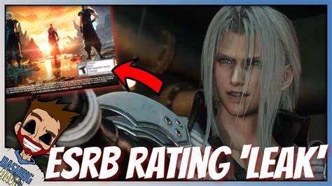 So The Esrb Rating For Ff7 Rebirth Leaked With This Butterfinger