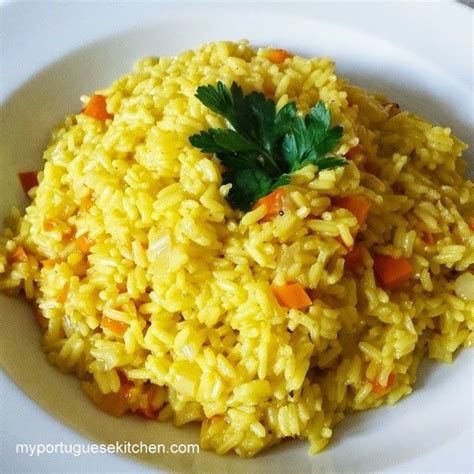 My Portuguese Kitchen Golden Saffron Rice Saffron Rice Saffron Rice