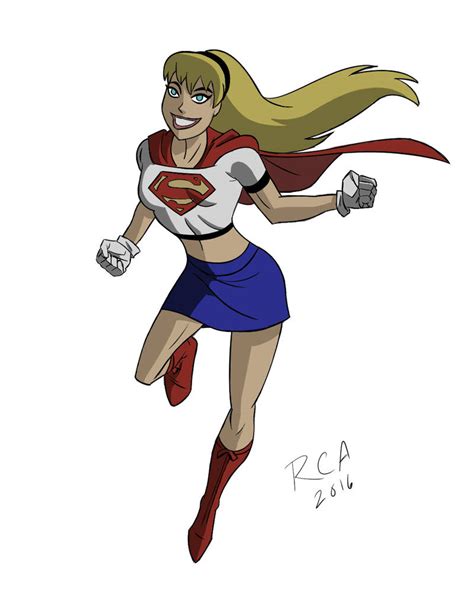Dcau Supergirl By Robertamaya On Deviantart