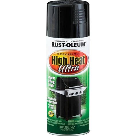 Rust Oleum Specialty High Heat High Heat Gloss Black Spray Paint Net