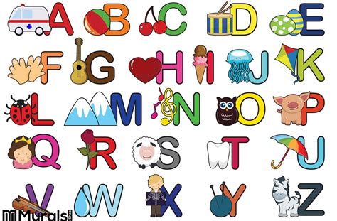 Alphabet Letters For Wall Printable