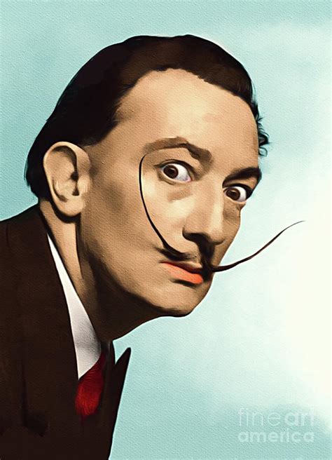 Salvador Dali Famous Artist Painting By Esoterica Art Agency Pixels