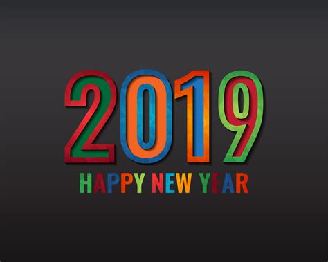 Red 4k Wallpaper Of 2019 Happy New Year Hd Wallpapers Images
