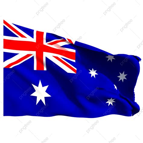 Australia Flag Clipart Transparent PNG Hd Australia Flag Waving