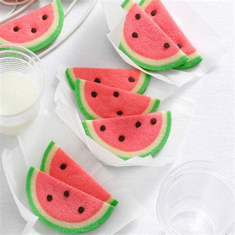 Watermelon Slice Cookies Recipe How To Make It