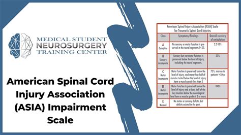 American Spinal Cord Injury Association Asia Impairment Scale Youtube