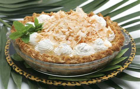 Coconut Toasted Cream Pie