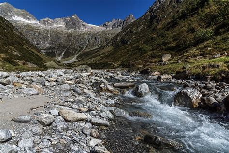 Mountain Stream Landscape Alps Free Photo On Pixabay Pixabay