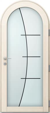 Utilisez un cutter pour adapter cette longueur à votre porte. Porte d'entrée Eden - Porte vitrée contemporaine en bois ...