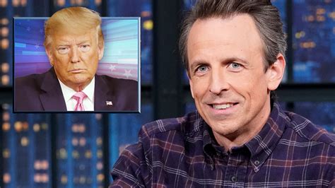 Watch Late Night With Seth Meyers Highlight Trump Freaks Out Over