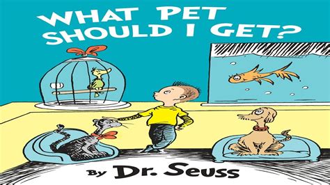 📚 What Pet Should I Get Classic Seuss Read Aloud Books For Children