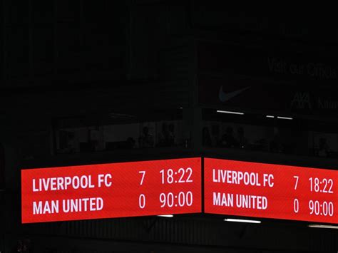 Liverpool Rewrite Record Books In 7 0 Thrashing Of Man United Today