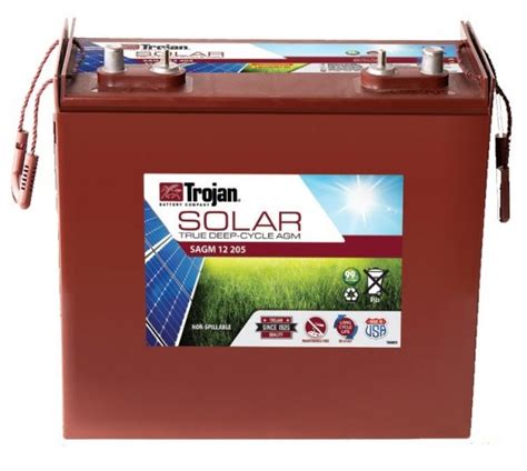 Trojan 225ah12v Agm Battery Energymall