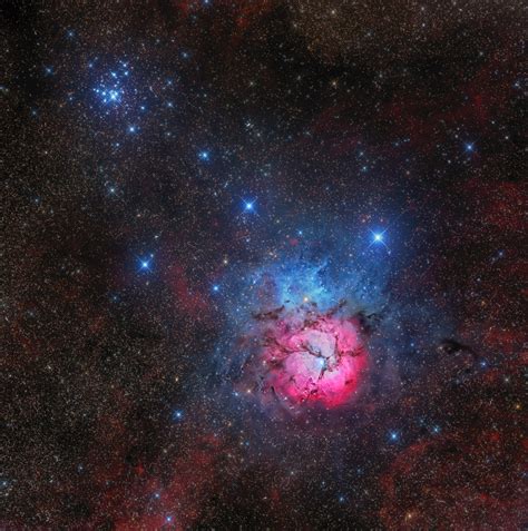 Apod 2019 December 30 Messier 20 And 21