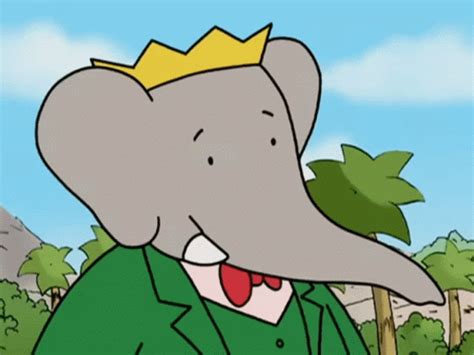 Babar Wink Gif Babar Wink Winking Discover Share Gifs