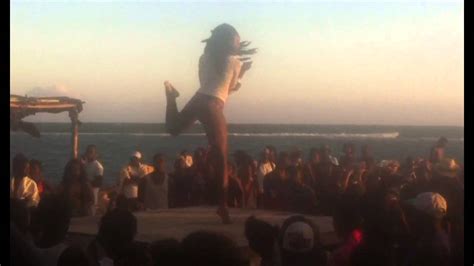 Dancing On Hellshire Beach Near Kingston Jamaica Youtube
