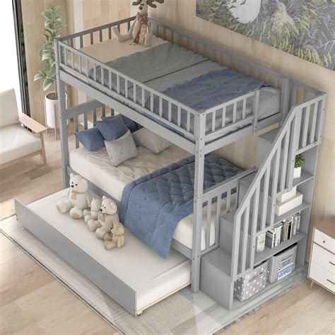 Isabelle And Max™ Polebridge Twin Over Twin Solid Wood Standard Bunk Bed