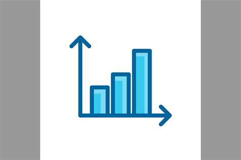 Grow Chart Marketing Business Symbol Graphic By Wangsinawang